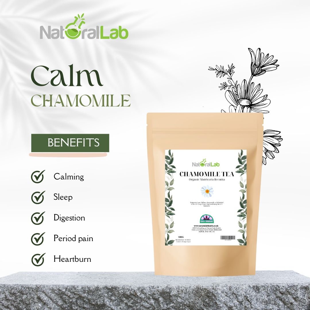 Organic Chamomile Flower | Matricaria chamomilla | Loose